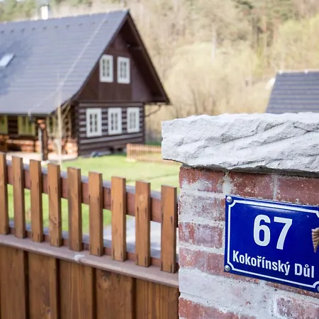 Roubenka Pod Hradem Kokorin Ferienhaus *